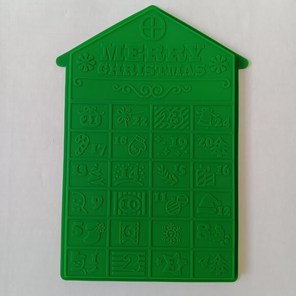 Cost Plus World Market Advent Calendar Silicone Chocolate Mold - Picture 3 of 9